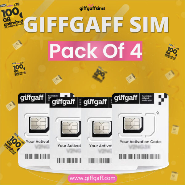 Premium Giffgaff UK SIM for Pakistan - Image 6