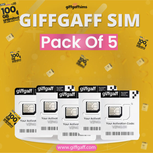 Premium Giffgaff UK SIM for Pakistan - Image 7